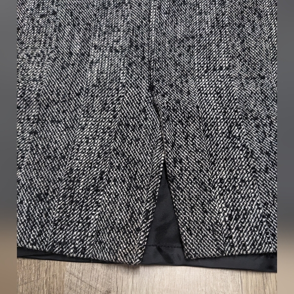 Lane Bryant Gray Pencil Skirt Wool Blend Women's Size 18 - Picture 4 of 7